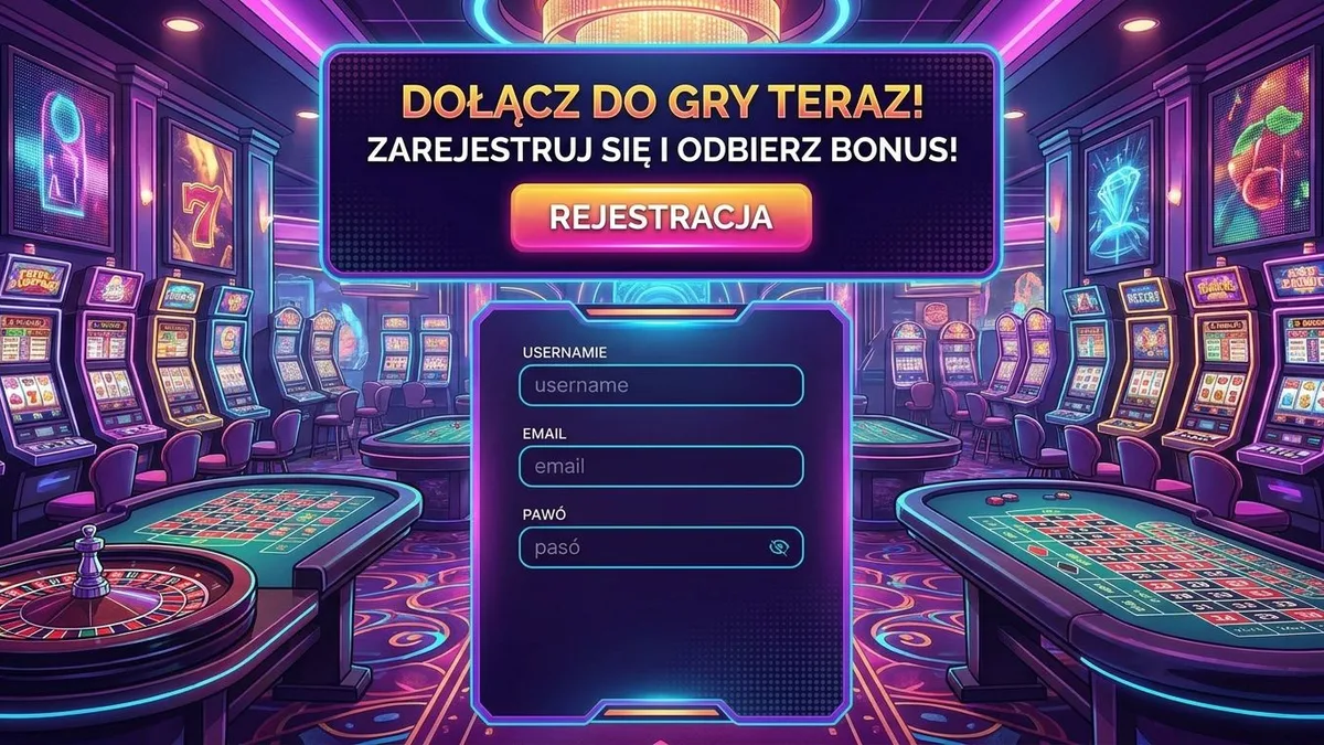Rejestracja z bonusem