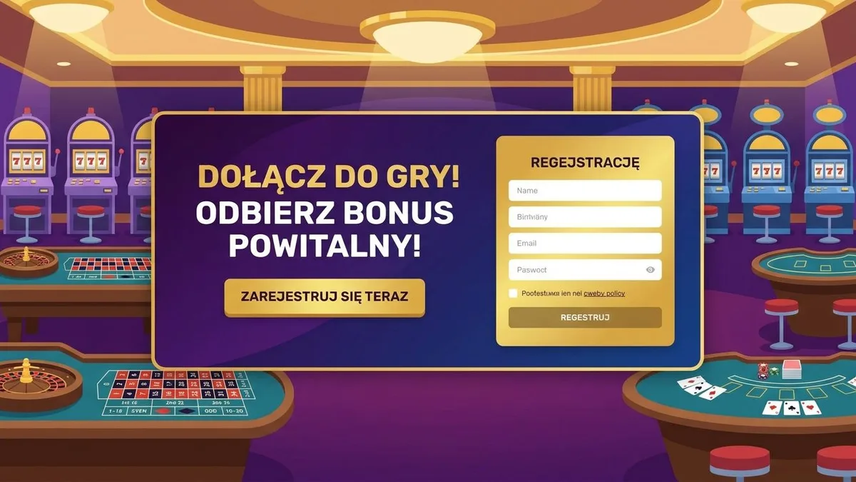 Rejestracja z bonusem
