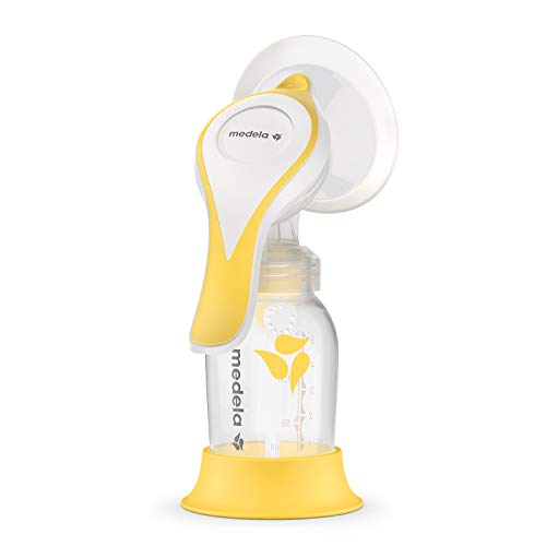 Medela Harmony Manual Breast Pump - Compact Swiss design featuring PersonalFit...