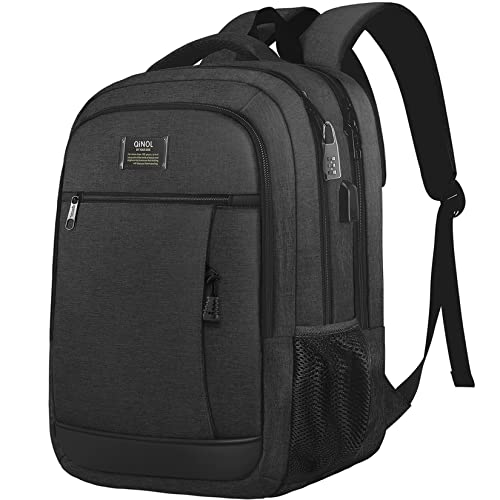 QINOL podróżny plecak na laptopa antykradzieżowy biznes praca plecaki torba z...