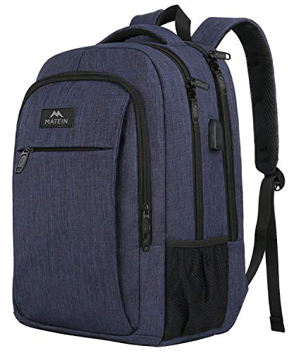MATEIN Podróżny plecak na laptopa, torba robocza, lekka torba na laptopa z...