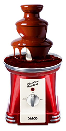 Salco SNS-910 Retro fontanna czekoladowa, czerwona