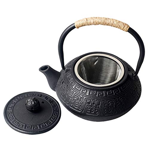 HwaGui -Chiński żeliwny czajniczek klasyczny dzbanek do herbaty piec top...