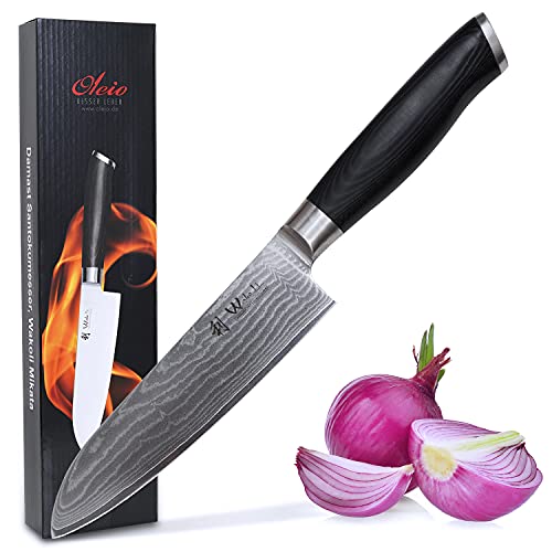 Wakoli Mikata nóż szefa kuchni, 16 cm, bardzo ostry z 67 warstw, nóż...