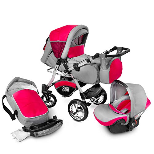 Buggie Urbano Red Zone | system 3 w 1 | wózek dziecięcy, wózek kombi, fotelik...