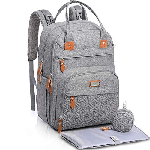 Welavila Changing Bag Backpack, Baby Nappy Diaper Bag, Unisex Travel Back Pack...