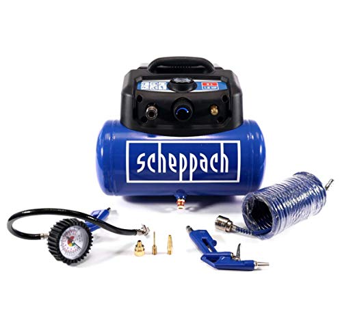 Scheppach 1890437 5906132901 Druckluft-Kompressor HC06 6l 8 bar