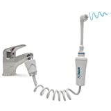 Irygator dentystyczny SOWASH VORTICE, podłączany do kranu, irygator doustny bez baterii i bez prądu, głowica wirowa z potrójnym zbieżnym strumieniem pulsującym (patent międzynarodowy), produkt włoski