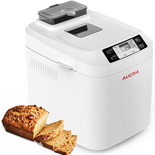 Wypiekacz do chleba AUCMA Wypiekacz do chleba Wypiekacz do chleba 12 programów pieczenia, backmaster z automatycznym pudełkiem na składniki, 3 ...