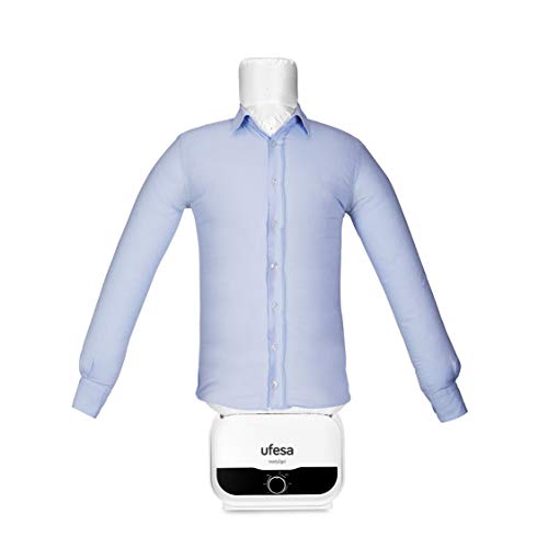 Ufesa SV1200 - Automatyczne prasowanie koszul, lalka do prasowania, automatyczna maszyna do prasowania, koszule, bluzki i t-shirty, eliminuje ...