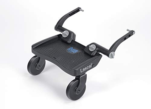 Lascal BuggyBoard Mini 3D, podnóżek do wózka dziecięcego ze strukturalną powierzchnią do stania, akcesoria do wózków do ...