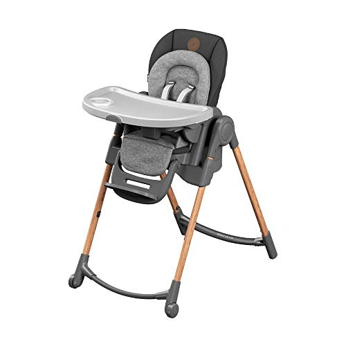Krzesełko do karmienia Maxi-Cosi Minla, krzesełko dla dzieci z regulacją wysokości, do użytku od urodzenia do ok. 6 lat (maks. 30kg), ...