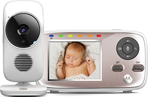 Motorola Baby MBP 667 Connect, niania wideo WiFi, kamera do nadzoru dziecka z kolorowym wyświetlaczem 2,8", 300 ...