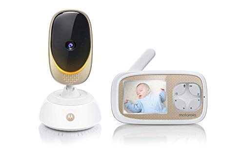 Motorola Baby Comfort C45 Video-Babyphone mit Schwenk- und Zoomfunktion, Wi-Fi, 2.8 Zoll Farbdisplay,...