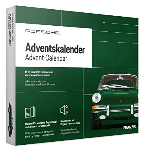 FRANZIS Porsche 911 Adventskalender 2020 | In 24 Schritten zum Porsche unterm Weihnachtsbaum |Neue...